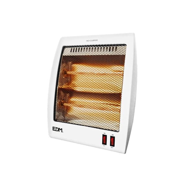 Kvartsradiator EDM 07109 07109 Hvid 1000 W