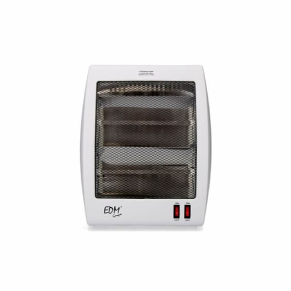Kvartsradiator EDM 07109 07109 Hvid 1000 W