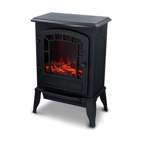 Elektrisk dekorationspejs til væggen Classic Fire Torino Sort 2000 W 56,5 x 24 x 38 cm