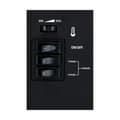 Pikkukuva 5 / 7: Koristeellinen elektroninen takan reunus Classic Fire Torino Musta 2000 W 56,5 x 24 x 38 cm