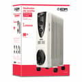 Miniatyrbild 3 av 3: Oljeelement (9 ribbor) EDM 07122 Vit 2000 W