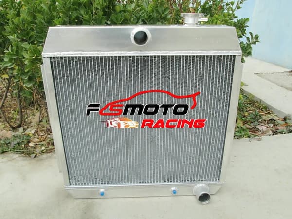 3-rørs aluminiumsradiator til 1955-1957 Chevy Bel-Air, høj ydeevne, perfekt pasform.,Radiator Kun