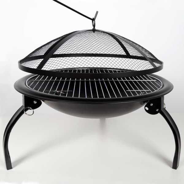 Kamin Aktive Rund Extern Trädgård 55 x 42 x 55 cm