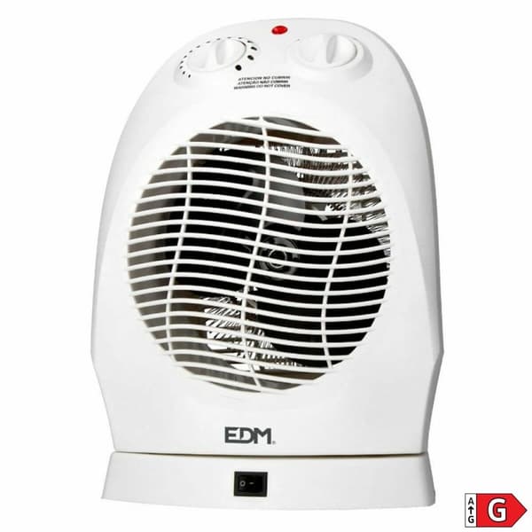 Varmeapparat EDM 07202 07202 Hvid 1000-2000 W 1000 - 2000 W