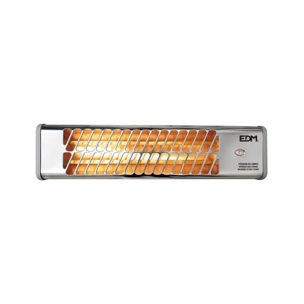 Kvartsradiator EDM 07108 07108 Hvid 800 W Toiletter