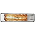 Miniatyrbillede 1 af 5: Kvartsradiator EDM 07108 07108 Hvid 800 W Toiletter