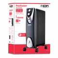 Miniatyrbilde 2 av 4: Radiator EDM 07127 Black Edition Svart/Grå 1500 W