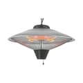 Miniatyrbilde 1 av 2: Kvartsvarmer EDM 07092 07092 2100 W Ø 56,5 x 30 cm Svart
