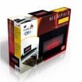 Miniatyrbilde 3 av 5: Dekorativ Elektrisk Skorsteinsbryst Classic Fire Memphis Svart 1800 W 66 x 13 x 46 cm