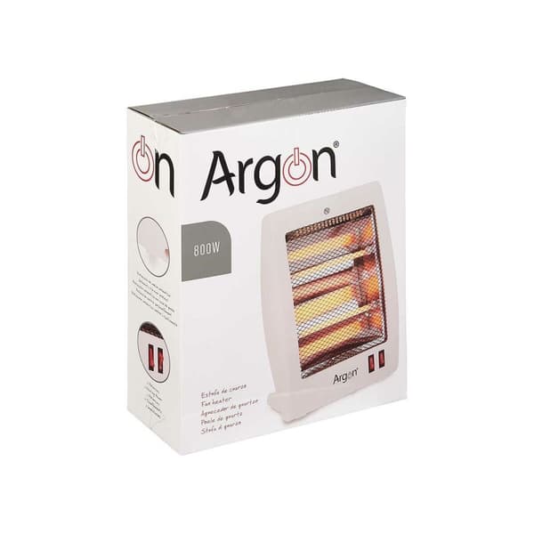 Kvartsvarmer Argon Hvit 400-800 W (6 enheter)
