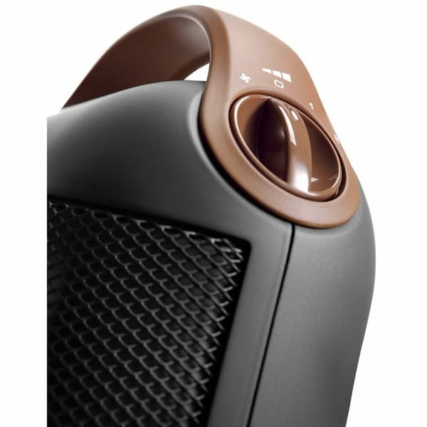 Kannettava keraaminen lämmitin DeLonghi HFX30C18IW Musta Antrasiitinharmaa 1800 W