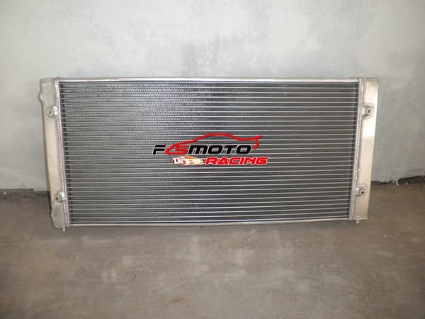 Aluminium Racing Intercooler Radiator til VW Golf Mk3, 2-rækker 628MM kerne, 1993-1999