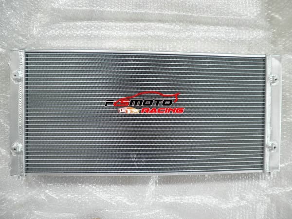 Aluminium Racing Intercooler Radiator til VW Golf Mk3, 2-rækker 628MM kerne, 1993-1999