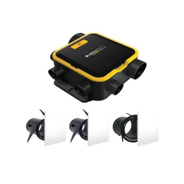 VMC Enkel Flöde Aldes - Kompakt Easyhome Autosens - ColorLINE - Extra-tunn