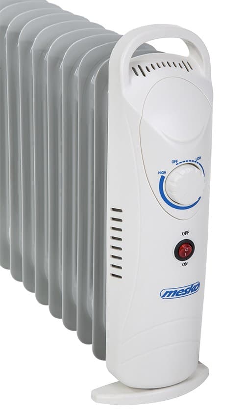 Mesko Home MS7805 Indoor Valkoinen 1000 W Öljy sähköinen tilanlämmitin