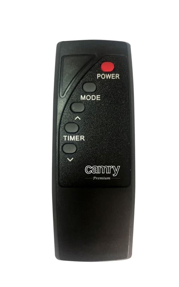 Elektrisk oliefyr med fjernbetjening CAMRY CR 7812, 7 ribber, 1500 W sort