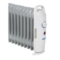 Miniatyrbild 2 av 6: Oljeelement Mesko MS7806 Vit 1200 W