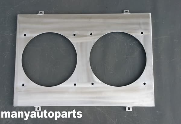 Aluminium Radiator Skjold og Ventilatorer, Øget Kølekapacitet, Præcisions TIG Svejsning, Letvægts Konstruktion