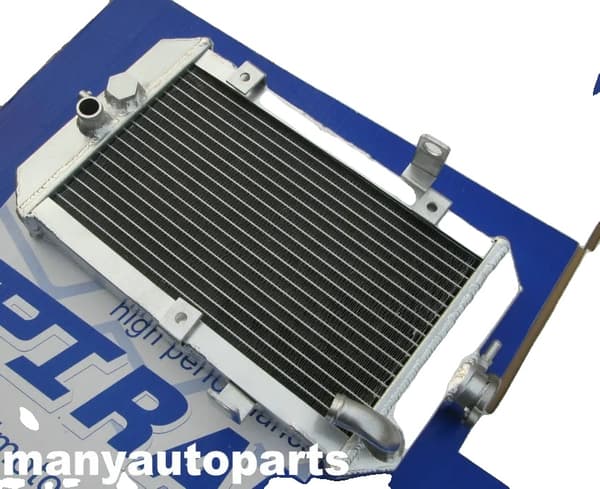 ATV Aluminium Radiator, Øget Kølekapacitet, Kraftig Konstruktion, Direkte Pasform til Yamaha 660R/Raptor