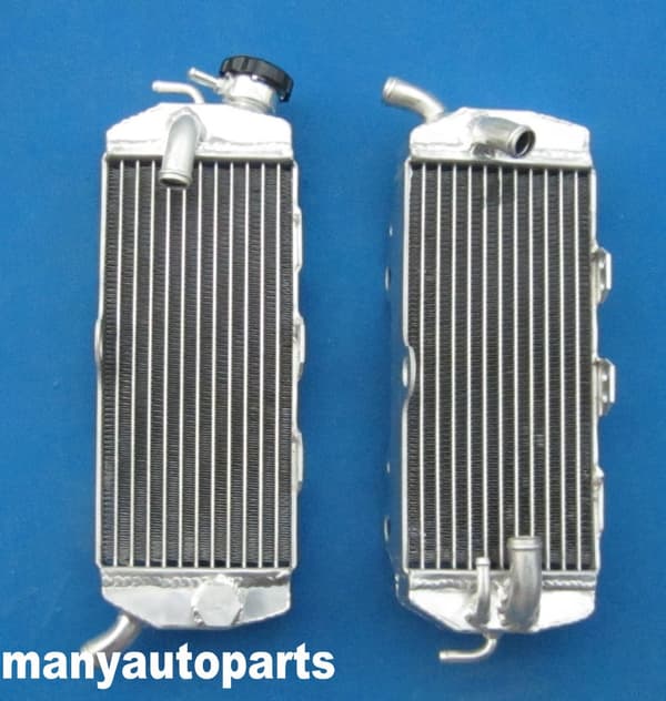 KTM Radiator, Øget Kølekapacitet, Holdbar Aluminiumskonstruktion, TIG-svejset Byggeri