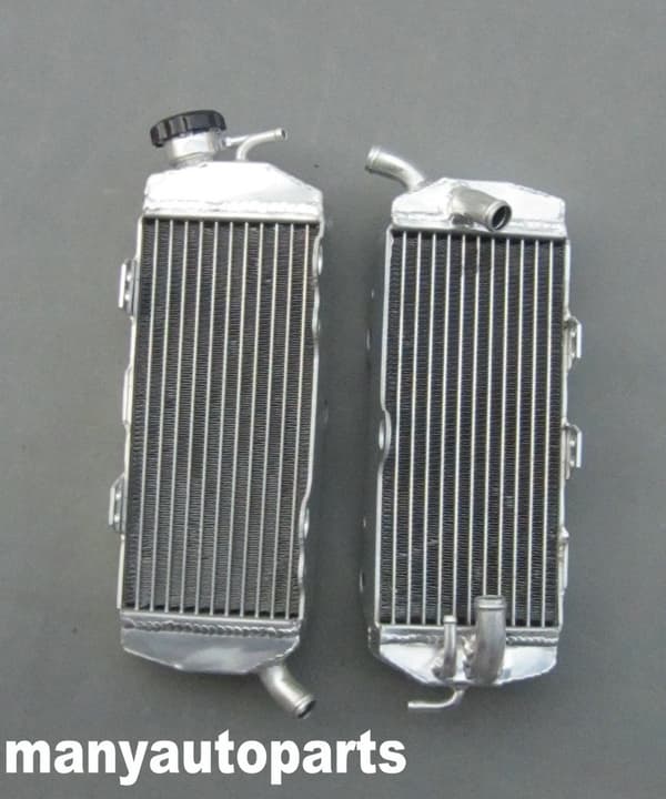 KTM Radiator, Øget Kølekapacitet, Holdbar Aluminiumskonstruktion, TIG-svejset Byggeri