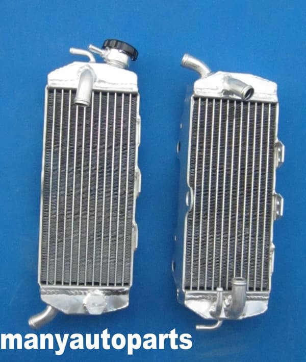 KTM Radiator, Øget Kølekapacitet, Holdbar Aluminiumskonstruktion, TIG-svejset Byggeri