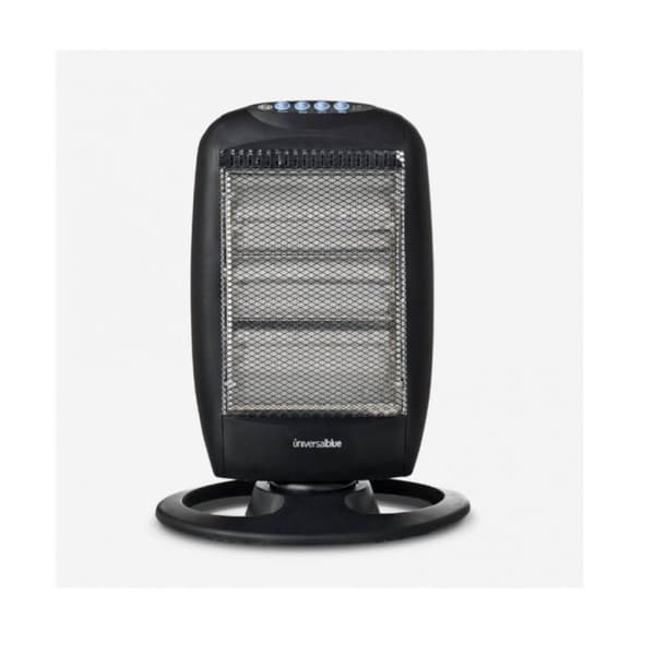 Flytbar varmeapparat Universal Blue 4012 UCH9100 1200 W Sort Multifarvet Sort