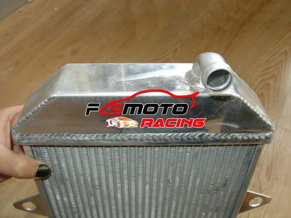 Aluminiumkøler til Yamaha Banshee 350, kraftig design, øget kølekapacitet, nem installation