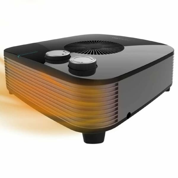 Bærbar varmeblæser Cecotec ReadyWarm 2050 Max Horizon Sort 2000 W Sort, Grå