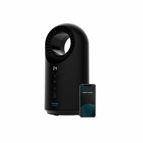 Varmeapparat Cecotec Ready Warm 8400 Bladeless Connected Sort 1500 W Wi-Fi