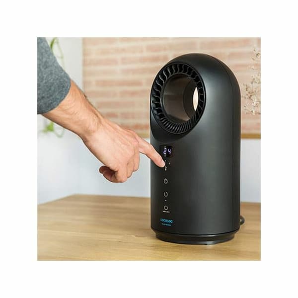 Varmeapparat Cecotec Ready Warm 8400 Bladeless Connected Sort 1500 W Wi-Fi