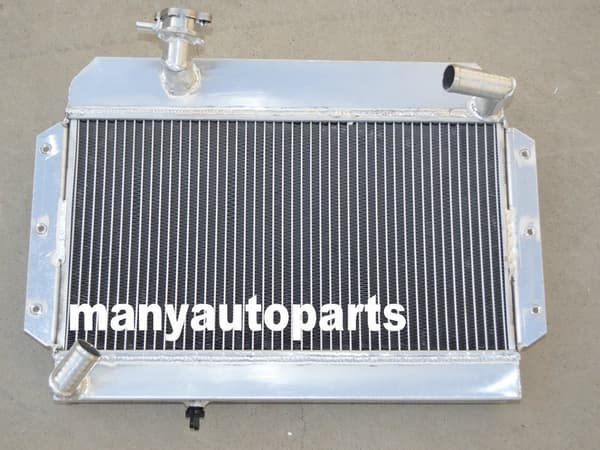 56MM Hi-Flow Alumiinijäähdytin, suunniteltu MG MGB GT/Roadster 1963-1968, kevyt alumiinirakenne