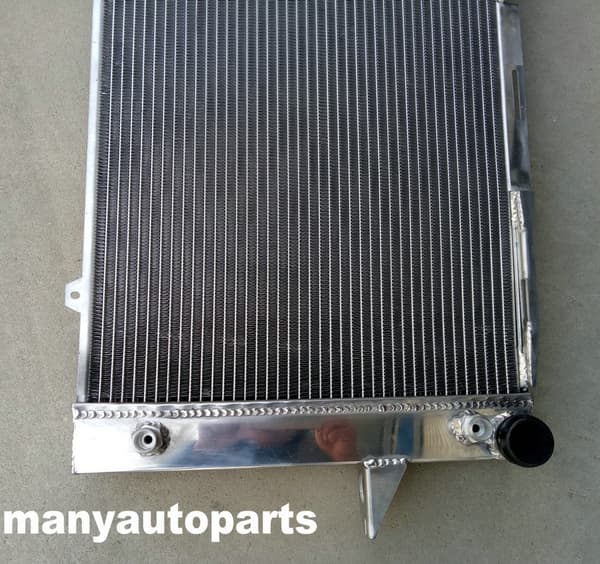 Aluminiumkylare, passar Volvo 850, C70, S70, V70-modeller, hållbar aluminiumkonstruktion