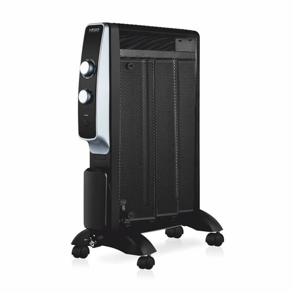 Varmeapparat Haeger MH-15B.007A 1500 W Sort Sort, Stål