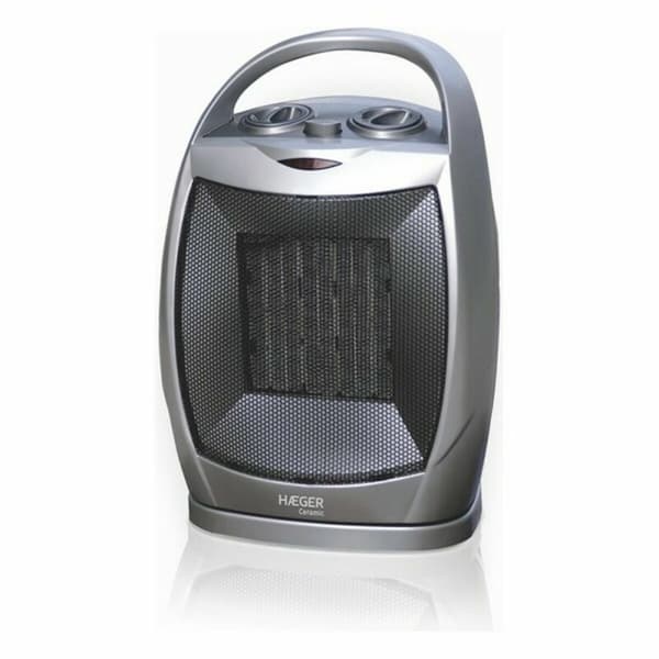 Elektrisk Keramisk Varmeapparat Haeger FH-15C.012A 1500 W Multifarvet Sølv