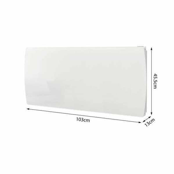 Elektrisk Keramisk Varmeapparat Oceanic Hvid 2000 W