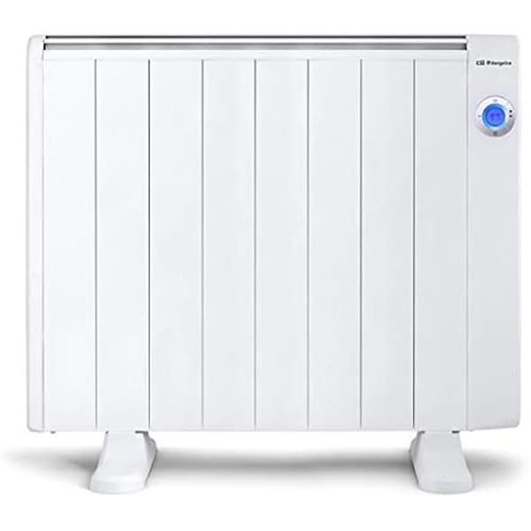 Orbegozo RRW 1500 - Wi-Fi energibesparande radiator, 1500 W, LCD digital display, programmerbar, trådlös anslutning via app