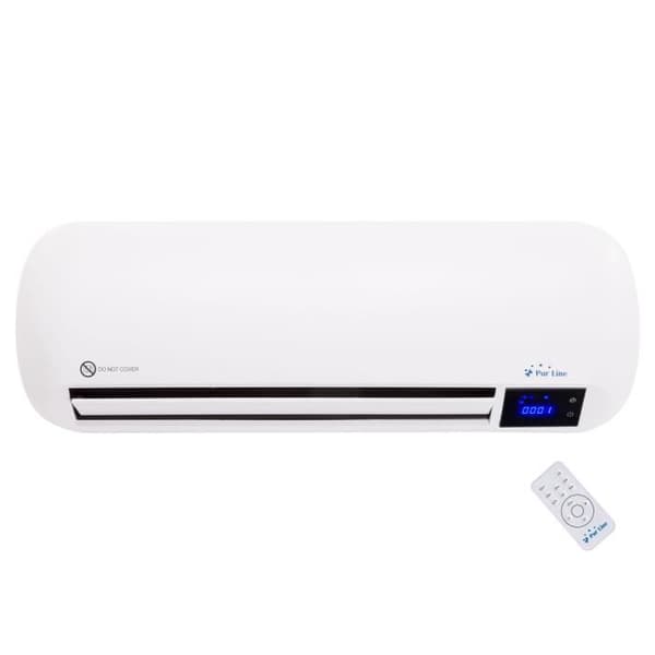 Kraftfull 2000 watt keramisk väggvärmare med fjärrkontroll