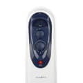 Miniatyrbillede 6 af 9: Nedis HTOI30WT7 mobil olieradiator 600 / 900 / 1500 W 7 finner justerbar termostat 3 varmeindstillinger Faldforebyggelse Hvid