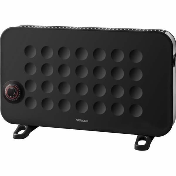 Lämpöpatteri Sencor Musta 2000 W