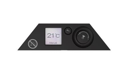 Smart termostat til Nobø top black El radiator