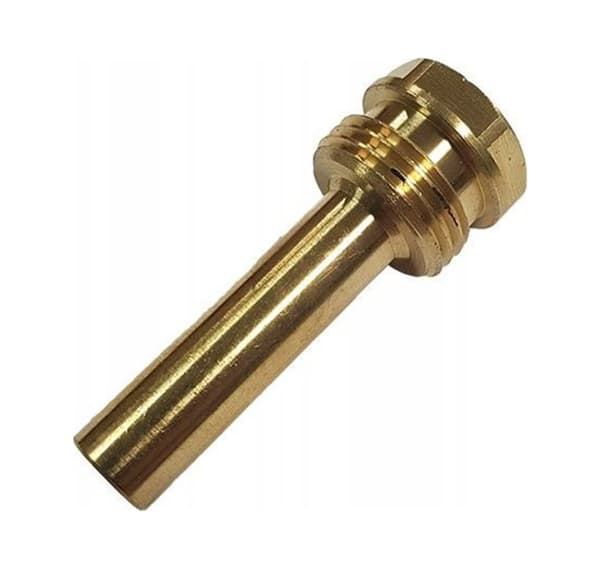 Messinglomme G-100, D9,5 mm, L-100 mm, G1/2" WATTS