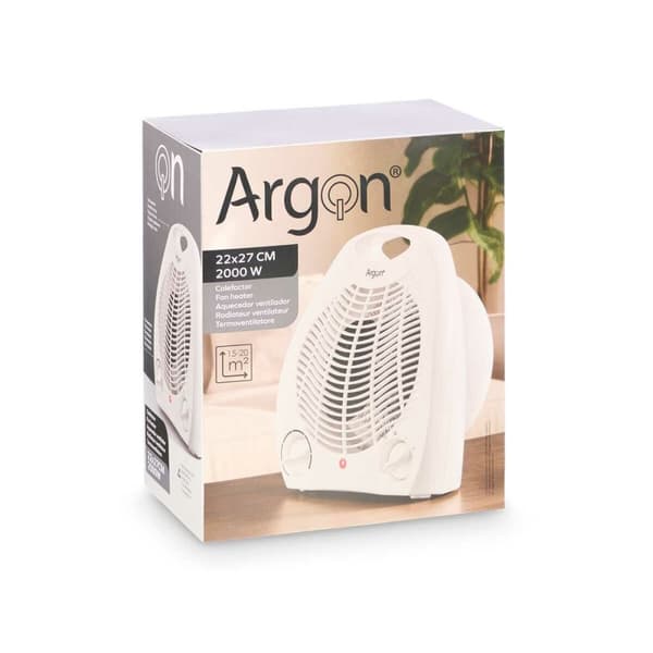 Lämmitin Argon W-HF1705 Valkoinen 2000 W
