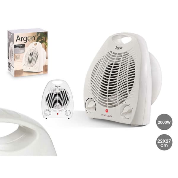 Lämmitin Argon W-HF1705 Valkoinen 2000 W