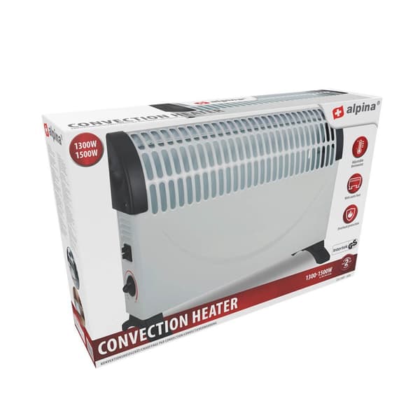 Elektrisk konvektion varmeapparat Alpina 1500 W