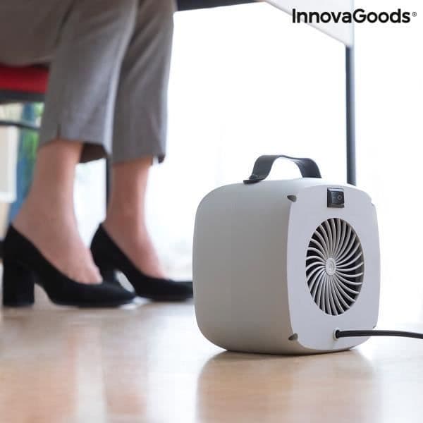 Mini elvärmare - Bärbar minivärmare - 500W