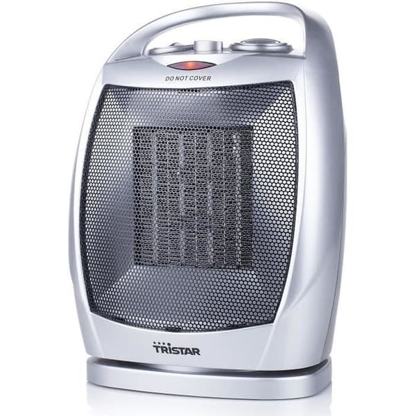 Tristar KA-5038 PTC 1500 W Keramisk oscillerande värmare - Silver