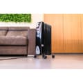 Miniatyrbillede 3 af 4: Radiator EDM 07126 Black Edition Sort/Grå 1000 W