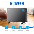 Miniatyrbillede 4 af 4: Varmeapparat N'oveen CH7100 Sort 2000 W