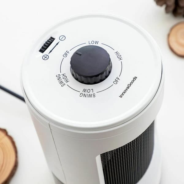 BEGAGNAD Oscillerande keramisk värmare InnovaGoods (Renoverade A)